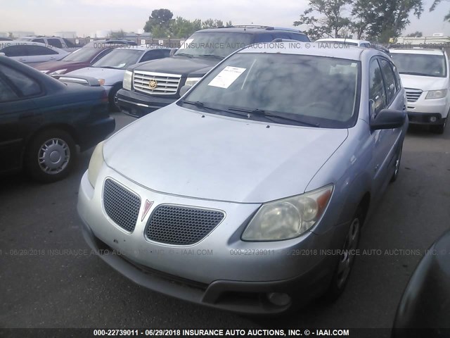 5Y2SL65896Z429630 - 2006 PONTIAC VIBE SILVER photo 2