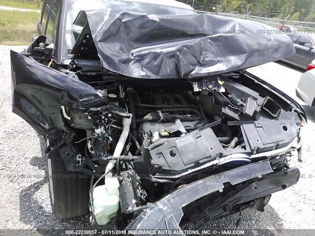 2FMDK53C39BA02041 - 2009 FORD FLEX LIMITED BLACK photo 6