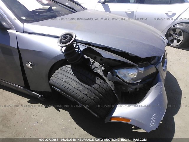 WBAWV13578P120323 - 2008 BMW 328 I SULEV GRAY photo 6