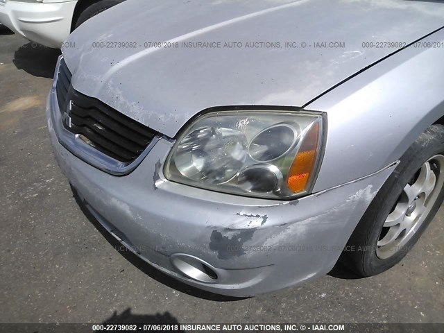 4A3AB36F47E071644 - 2007 MITSUBISHI GALANT ES SILVER photo 6