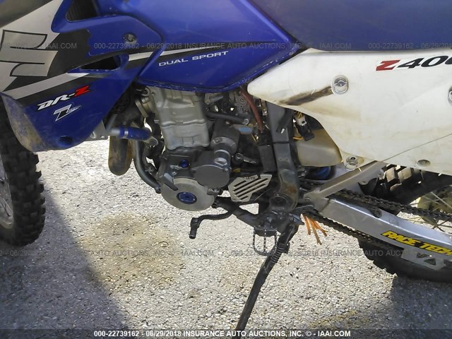 JS1SK43A352100033 - 2005 SUZUKI DR-Z400 S BLUE photo 9