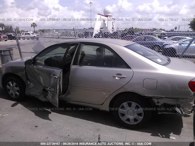 JTDBE32K863063428 - 2006 TOYOTA CAMRY LE/XLE BEIGE photo 6