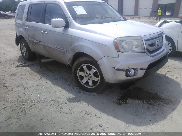 5FNYF48909B003944 - 2009 HONDA PILOT TOURING SILVER photo 6