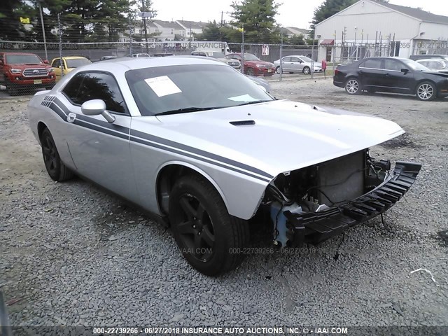 2B3CJ4DV1AH179381 - 2010 DODGE CHALLENGER SE SILVER photo 1