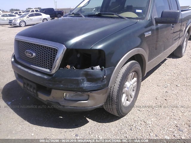 1FTPX12535NA30175 - 2005 FORD F150 BROWN photo 6