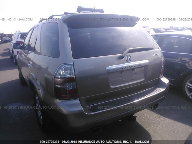 2HNYD18944H513828 - 2004 ACURA MDX TOURING ოქროსფერი ფოტო 3