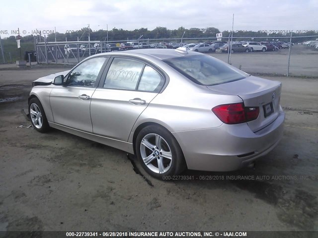 WBA3C3G53ENS68426 - 2014 BMW 320 I/XDRIVE TAN photo 3