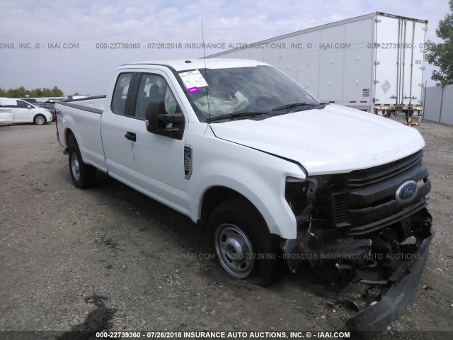1FT8X3B66HED20181 - 2017 FORD F350 SUPER DUTY WHITE photo 1