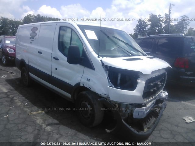 1FTYR1ZM6GKA14956 - 2016 FORD TRANSIT T-250 WHITE photo 1