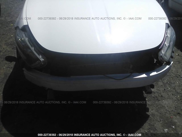 1C3CDFAA5GD577500 - 2016 DODGE DART SE WHITE photo 6