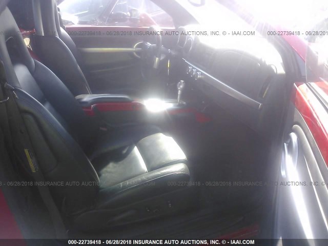 1GCES14H65B114974 - 2005 CHEVROLET SSR 红色 照片 5