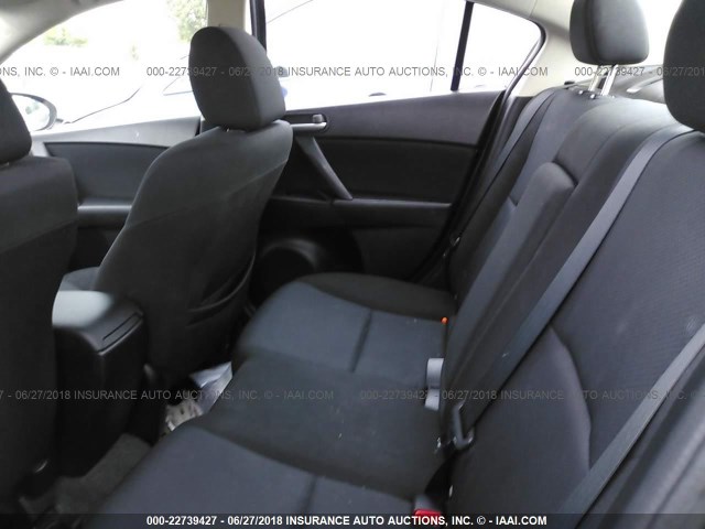 JM1BL1VGXB1418364 - 2011 MAZDA 3 I GRAY photo 8