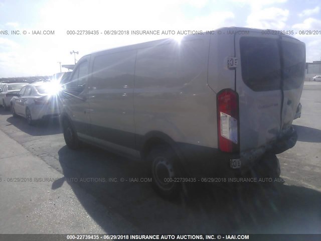 1FTYE1YMXHKA43200 - 2017 FORD TRANSIT T-150 GOLD photo 3