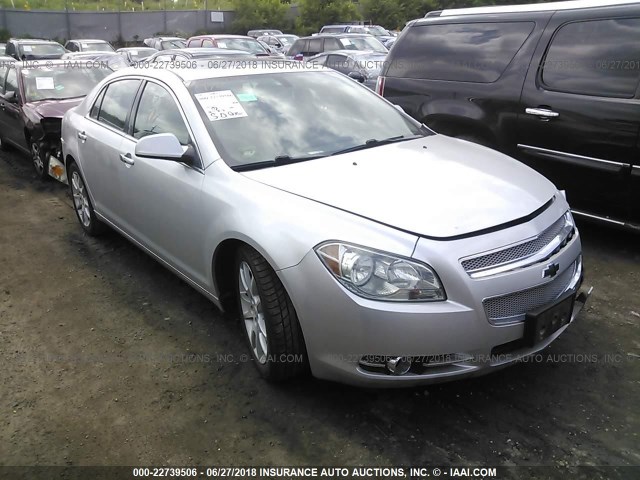 1G1ZE5EB1A4143946 - 2010 CHEVROLET MALIBU LTZ 银色 照片 1