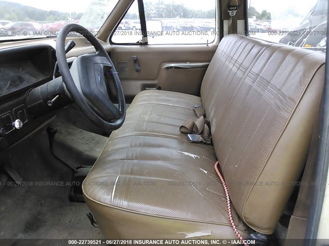 2FTEF26N3LCB39166 - 1990 FORD F250 WHITE photo 8