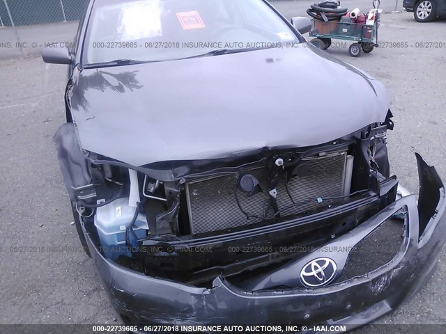 4T4BF3EK5BR193794 - 2011 TOYOTA CAMRY SE/LE/XLE GRAY photo 6