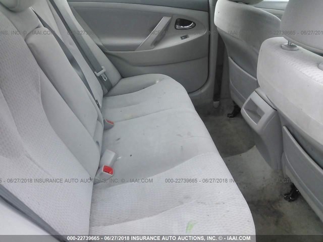 4T4BF3EK5BR193794 - 2011 TOYOTA CAMRY SE/LE/XLE GRAY photo 8