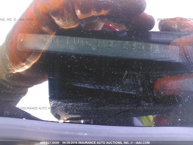 5TETU62N87Z469411 - 2007 TOYOTA TACOMA PRERUNNER ACCESS CAB BLACK photo 9