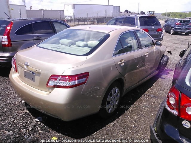 4T1BF3EK5AU031026 - 2010 TOYOTA CAMRY SE/LE/XLE TAN photo 4