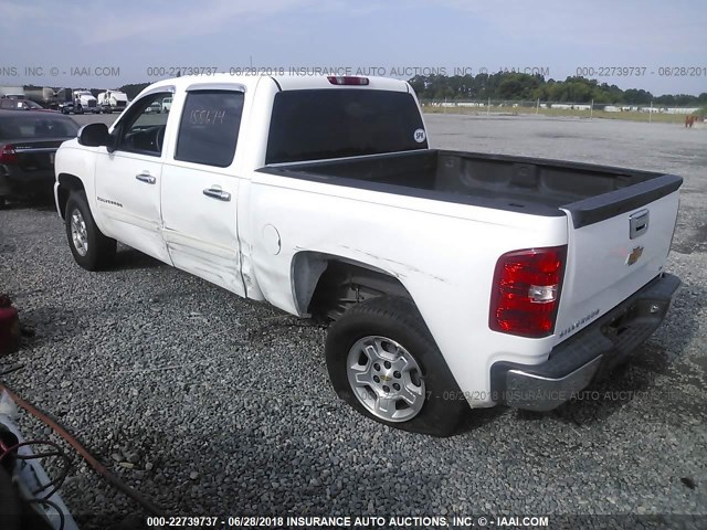 3GCEC13C59G247984 - 2009 CHEVROLET SILVERADO C1500/C1500  LS WHITE photo 3