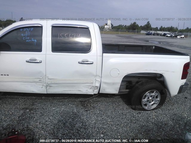 3GCEC13C59G247984 - 2009 CHEVROLET SILVERADO C1500/C1500  LS WHITE photo 6