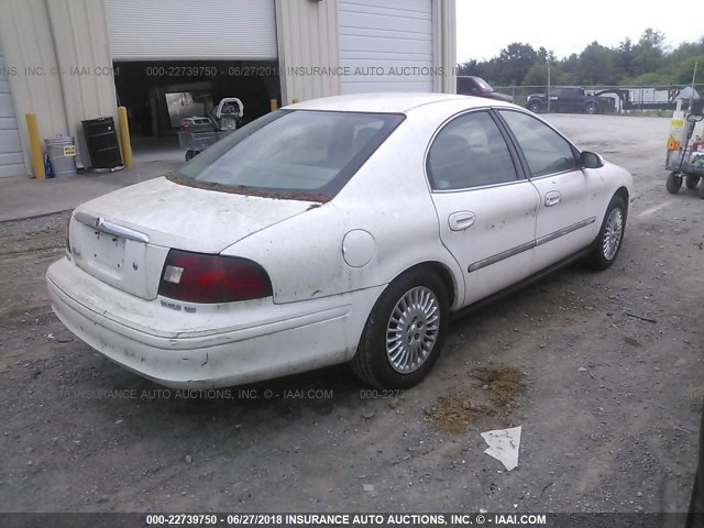 1MEFM50U81A624024 - 2001 MERCURY SABLE GS WHITE photo 4