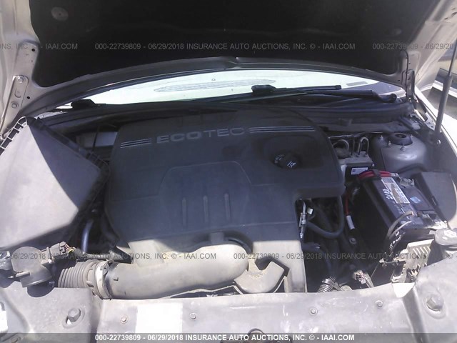 1G1ZG57B18F230400 - 2008 CHEVROLET MALIBU LS GRAY photo 10