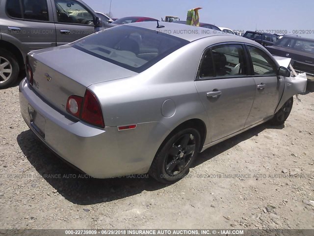 1G1ZG57B18F230400 - 2008 CHEVROLET MALIBU LS GRAY photo 4
