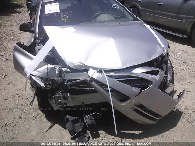 1G1ZG57B18F230400 - 2008 CHEVROLET MALIBU LS GRAY photo 6