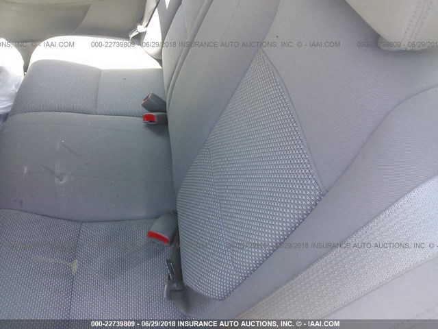 1G1ZG57B18F230400 - 2008 CHEVROLET MALIBU LS GRAY photo 8