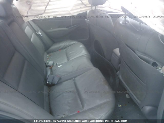 2HGFA16918H509610 - 2008 HONDA CIVIC EXL ლურჯი ფოტო 8