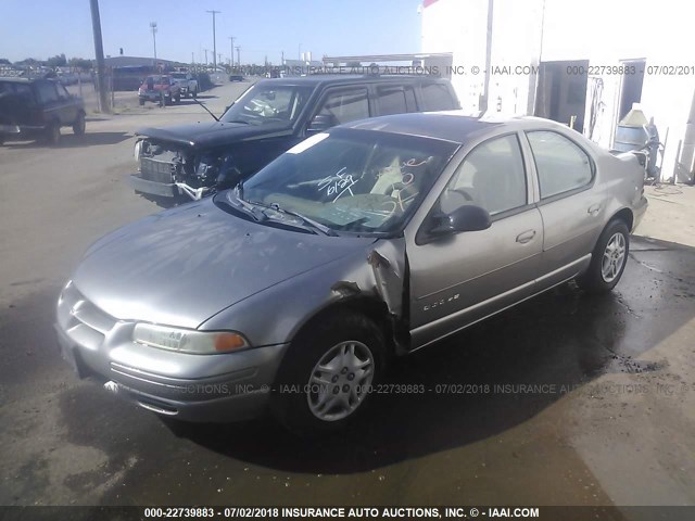 1B3EJ46X5XN664582 - 1999 DODGE STRATUS SILVER photo 2