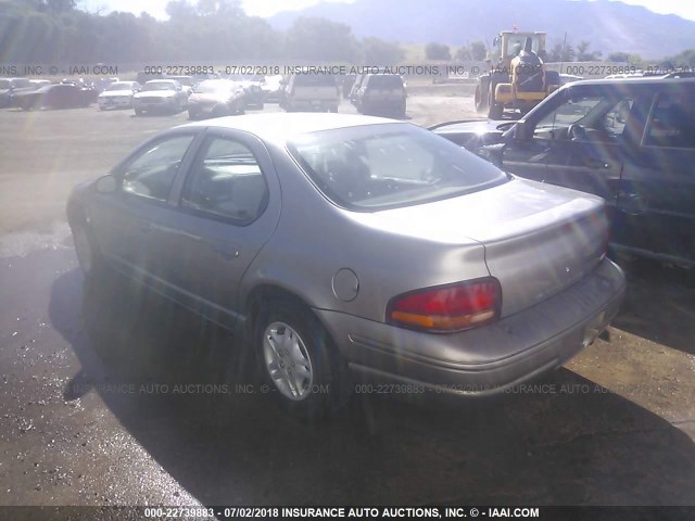 1B3EJ46X5XN664582 - 1999 DODGE STRATUS SILVER photo 3