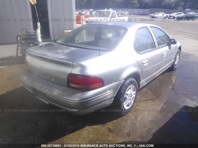 1B3EJ46X5XN664582 - 1999 DODGE STRATUS SILVER photo 4