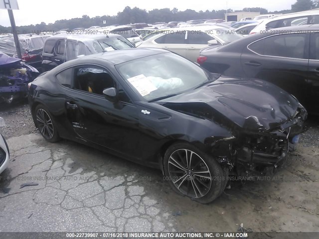 JF1ZNAA18D2700581 - 2013 TOYOTA SCION FR-S BLACK photo 1