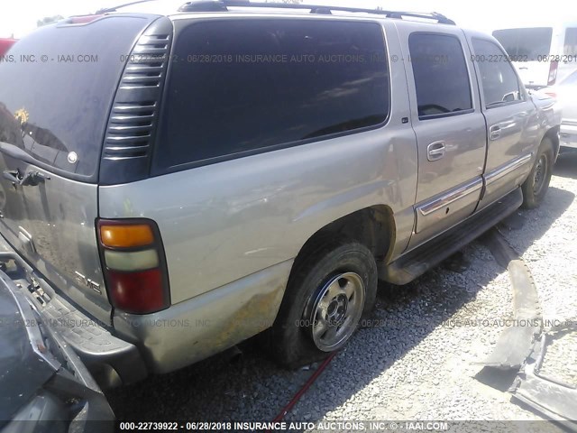 3GKEC16Z23G275530 - 2003 GMC YUKON XL C1500 GRAY photo 4