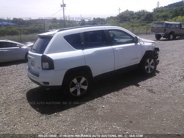1C4NJDEB3GD663683 - 2016 JEEP COMPASS LATITUDE 白色 照片 4