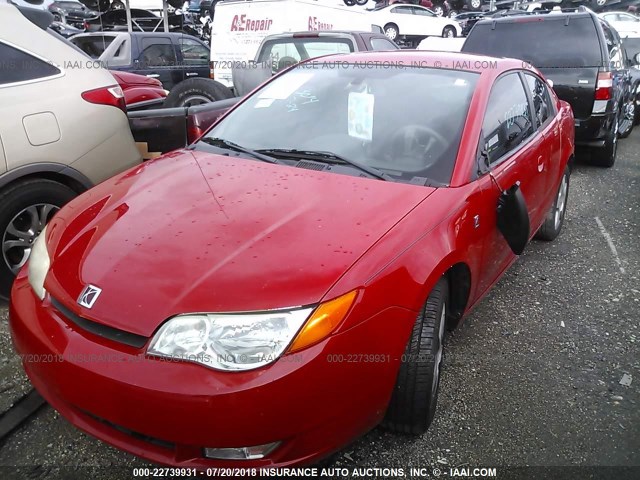 1G8AV18B26Z173468 - 2006 SATURN ION LEVEL 3 RED photo 2