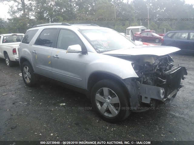 1GKKRRED7CJ210709 - 2012 GMC ACADIA SLT-1 Plata foto 1