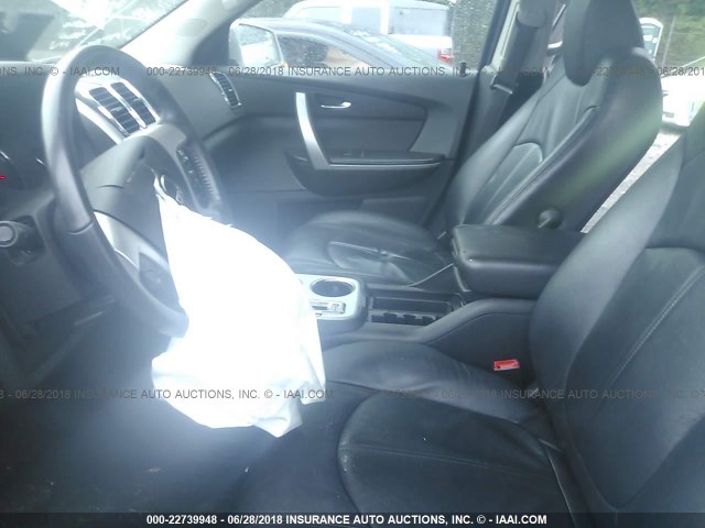 1GKKRRED7CJ210709 - 2012 GMC ACADIA SLT-1 Plata foto 5