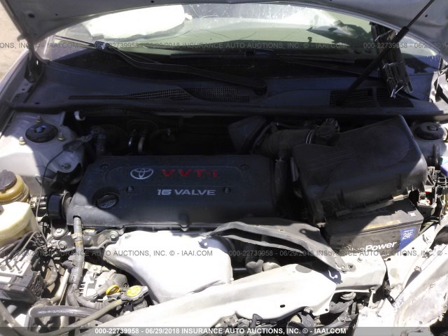 4T1BE32K65U974412 - 2005 TOYOTA CAMRY LE/XLE/SE Күміс фото 10