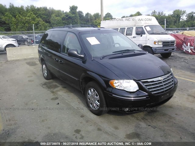 2A8GP64LX7R296641 - 2007 CHRYSLER TOWN & COUNTRY LIMITED BLACK photo 1