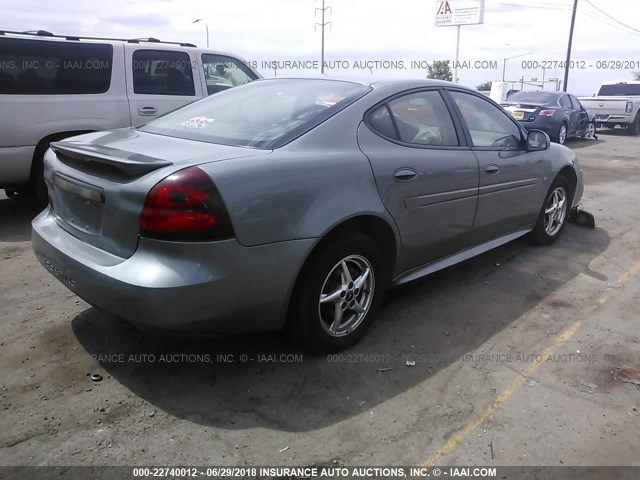 2G2WP552081155892 - 2008 PONTIAC GRAND PRIX SILVER photo 4