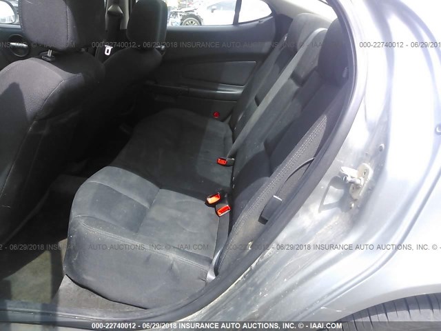 2G2WP552081155892 - 2008 PONTIAC GRAND PRIX SILVER photo 8