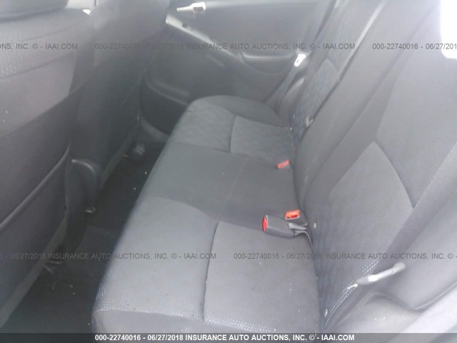 2T1KU40E39C166466 - 2009 TOYOTA COROLLA MATRIX  SILVER photo 8