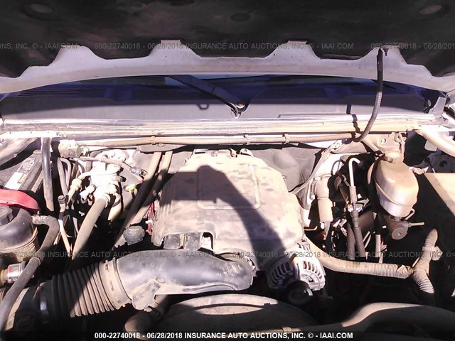 1GCHK29KX7E585471 - 2007 CHEVROLET SILVERADO K2500 HEAVY DUTY თეთრი ფოტო 10