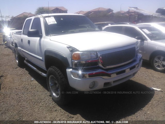 2GTEC13T651387836 - 2005 GMC NEW SIERRA C1500 WHITE photo 1