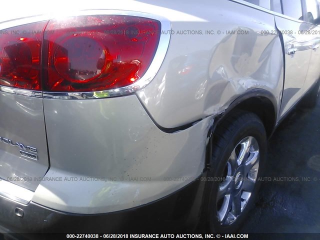 5GALRBED6AJ143557 - 2010 BUICK ENCLAVE CXL Şampan foto 6