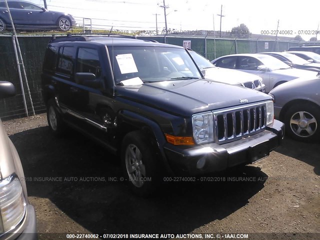 1J8HG48K78C153988 - 2008 JEEP COMMANDER SPORT შავი ფოტო 1