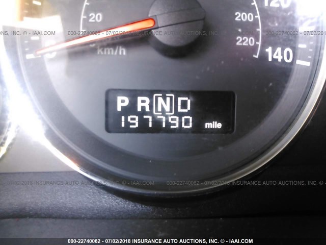 1J8HG48K78C153988 - 2008 JEEP COMMANDER SPORT შავი ფოტო 7